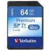 Verbatim Karta Premium U1 SDXC 64GB V10  czarny/black 44024